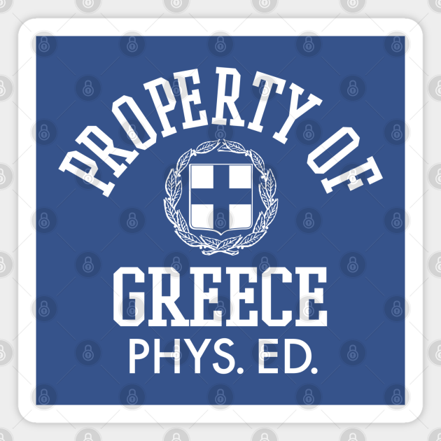 GREEK PHYS. ED.  2.0  Greece Greek  Magnet  TeePublic